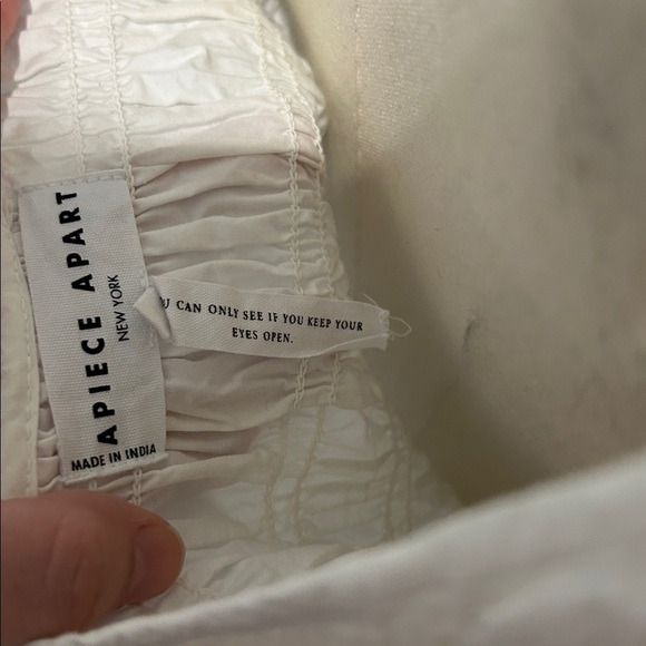 Apiece Apart Smocked Ruffle Tank - Picture 5 of 6